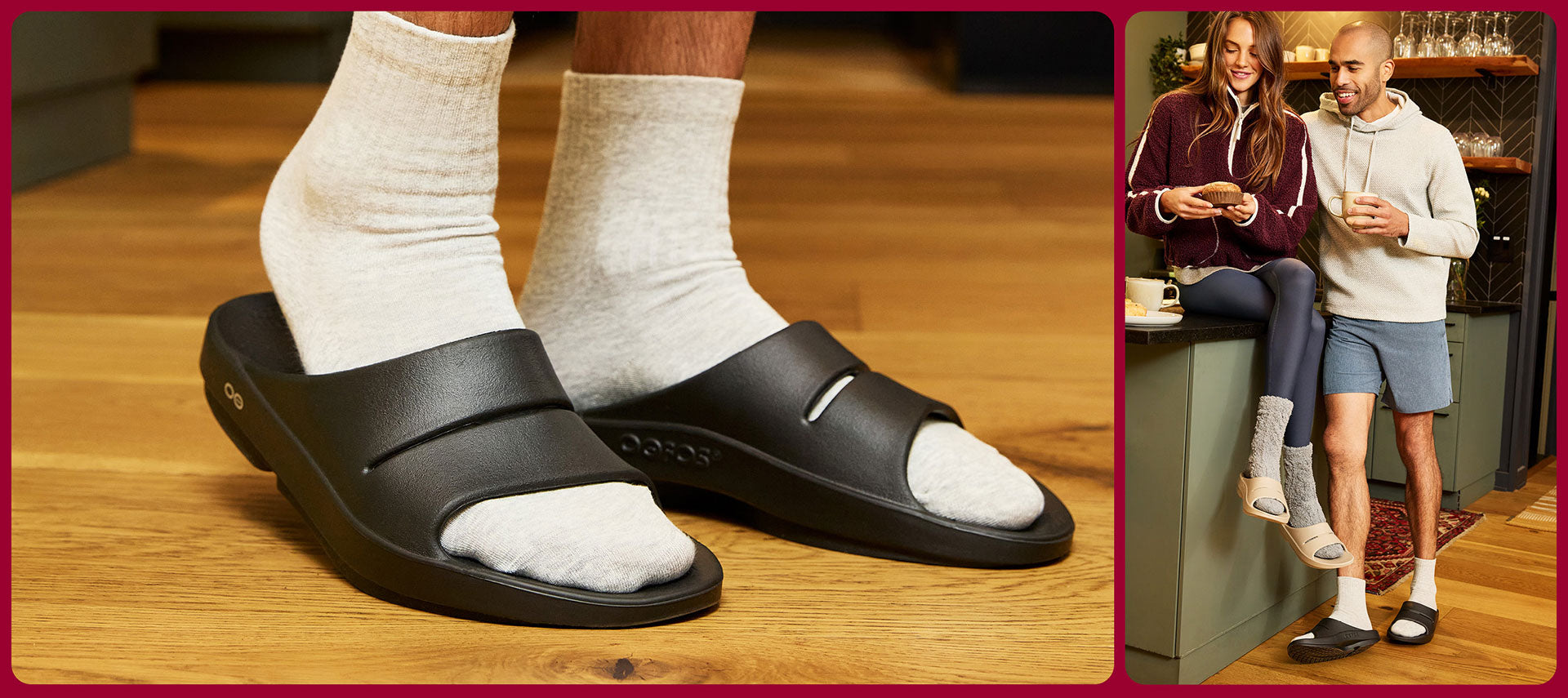 メンズ スライド – OOFOSオフィシャルサイト