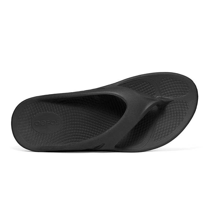 Men's OOriginal Black Sandal – OOFOSオフィシャルサイト