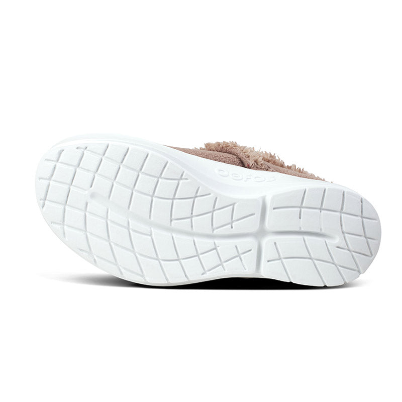 Women's OOcOOzie Mule - White/Chocolate