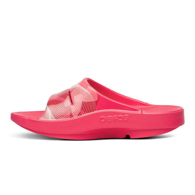 Women's OOahh Limited - Neon Berry Breeze – OOFOSオフィシャルサイト