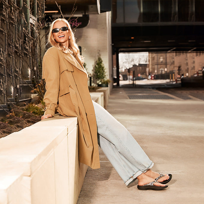 Women's OOlala Limited - Leopard – OOFOSオフィシャルサイト