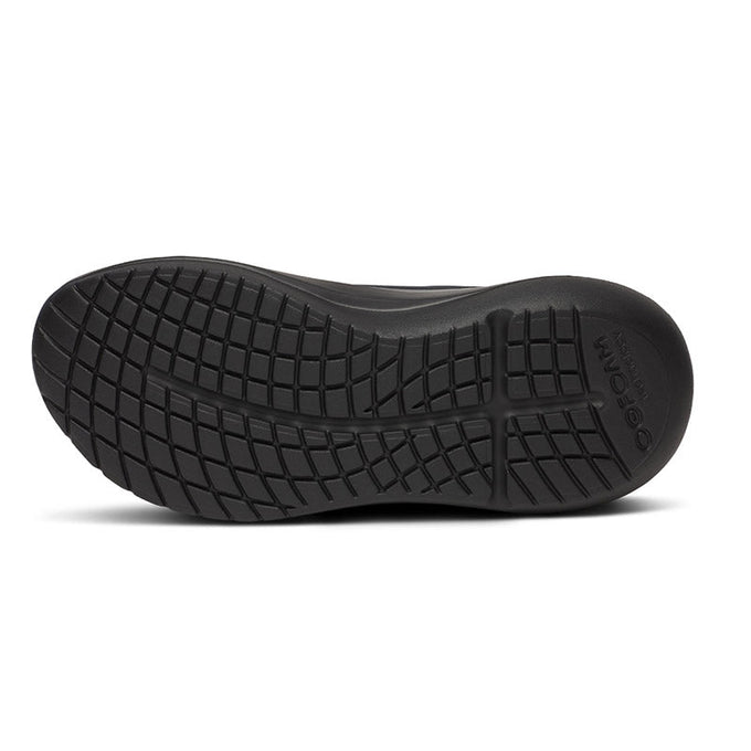 Women's OOmy Stride - Black/Black – OOFOSオフィシャルサイト