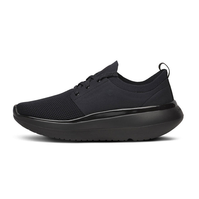 Women's OOmy Stride - Black/Black – OOFOSオフィシャルサイト