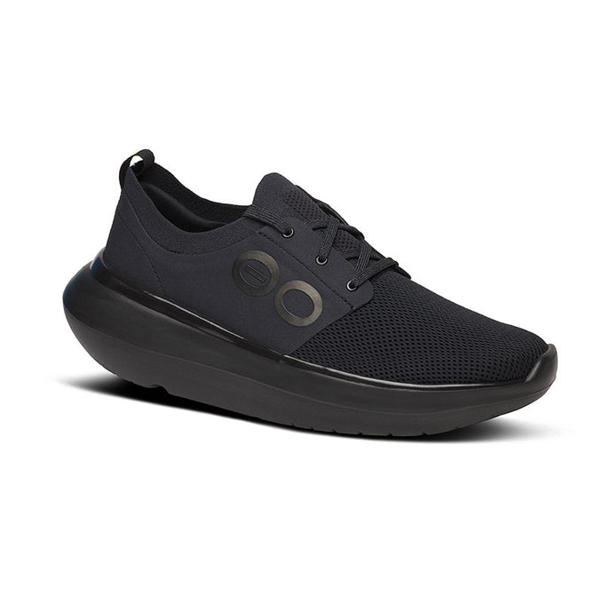 Men's OOmy Stride - Black/Black – OOFOSオフィシャルサイト