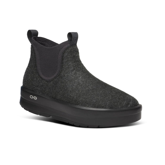 Women's OOmega Londoner - Black/Black – OOFOSオフィシャルサイト