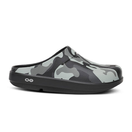 Men's OOahh Matte Black Sport Flex Sandal – OOFOSオフィシャルサイト