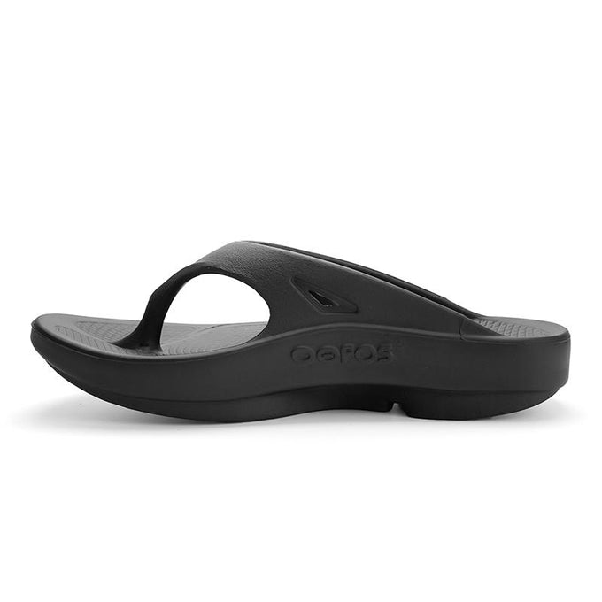 Men's OOriginal Black Sandal – OOFOSオフィシャルサイト