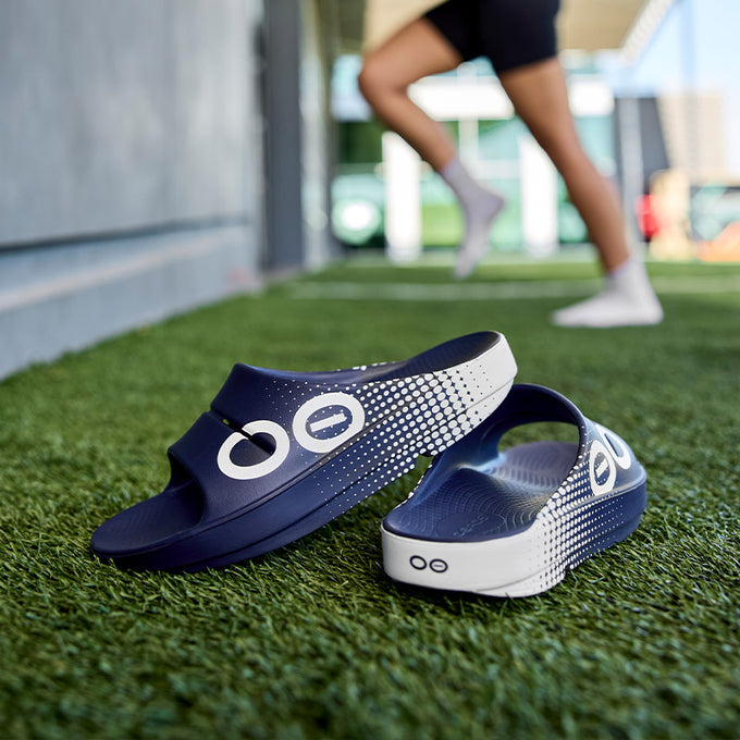 OOahh Sport - Navy Matrix – OOFOSオフィシャルサイト