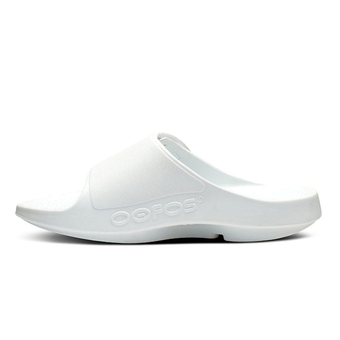 Men's OOahh Sport Flex - White – OOFOSオフィシャルサイト