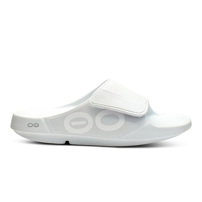 Men's OOahh Sport Flex - White – OOFOSオフィシャルサイト