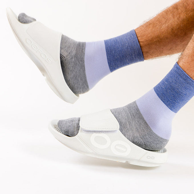 Men's OOahh Sport Flex - White – OOFOSオフィシャルサイト
